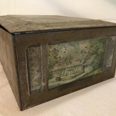 Lot 47 Tin Keepsake box