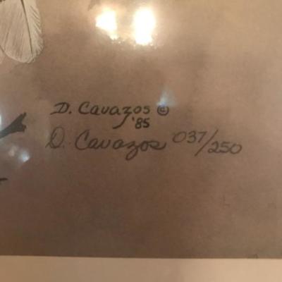 Lot 59 Doves Print by David Cavazos