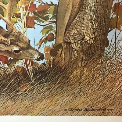 Lot 65 Charles Bendorf Print