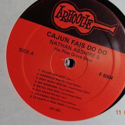 Nathan Abshire & His Pine Grove Band ~Cajun Fais Do Do