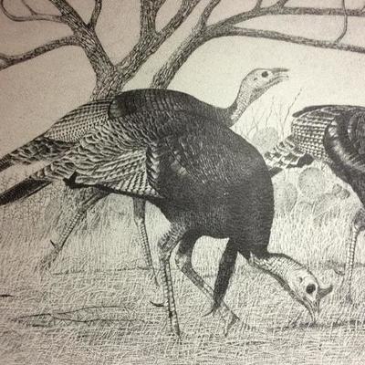 Lot 81 Turkey Prints by Charles Beckendorf