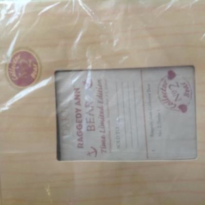Dakin #2 limited edition raggedy Ann Bear