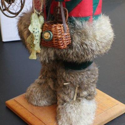 LOT #56: Vintage Lynn Haney Collectionâ„¢ Handmade Santa Claus w/ Fur Boots