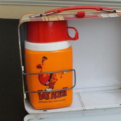 LOT #61: Authentic Vintage FAT ALBERT and the COSBY KIDSâ„¢ Metal Lunchbox w/ Thermos