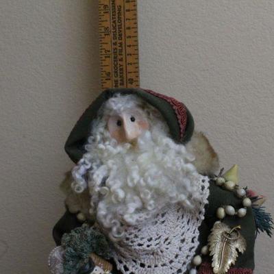 LOT 78: Vintage Tall Santa Clause Handmade in Woodland Park, CO by Jan Woodward