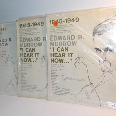 Signed "Edward R. Murrow,"  "I can hear it now". 1933 to 1949 Albums.(Signed )