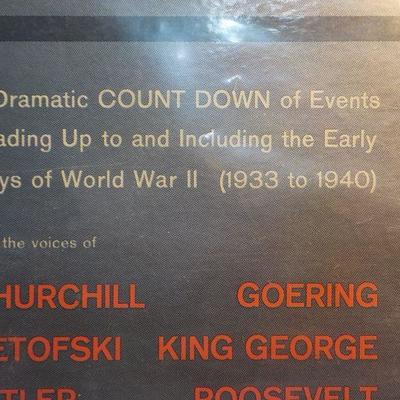 " Blitzkrieg!" by Walter Cronkite of WW2 on LP. 