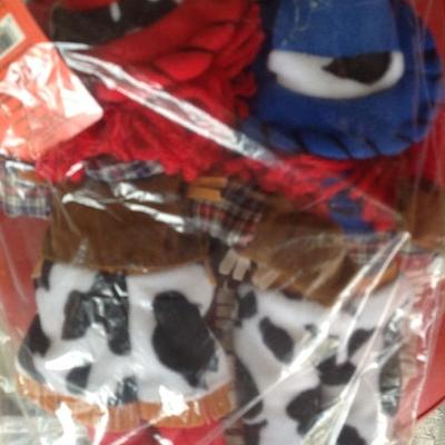 Raggedy Ann & Raggedy Andy cowgirl and cowboy set