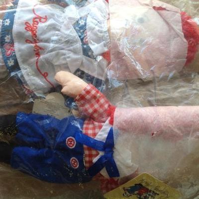 Raggedy Ann Raggedy Andy mini set
