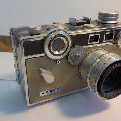 Vintage "Argus 35mm" camera.
