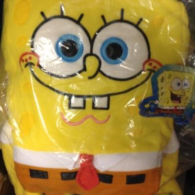 Spongebob Squarepants leg cuddle pillow 
