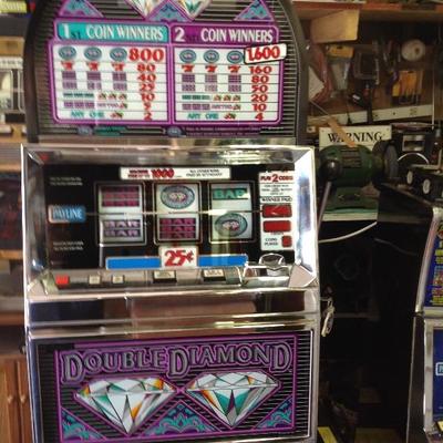 Vintage Double diamond machine 