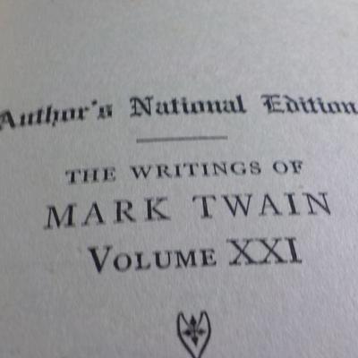 "" Mark Twain 1899  Vol. XXI,"