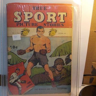 "The Sport 1943 Comics" USMC .
