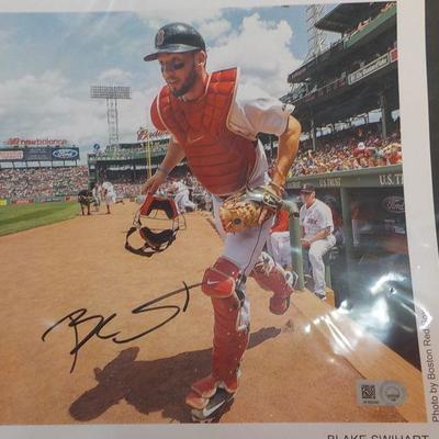 Sox signed world series sports illustrated and Red sox catcher.