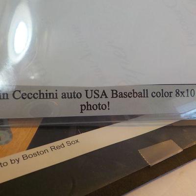 Sox signed world series sports illustrated and Red sox catcher.