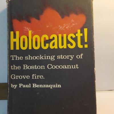 Signed "Holocaust!"  Boston Cocoanut Grove Fire by Paul Benzaquin (signed copy)