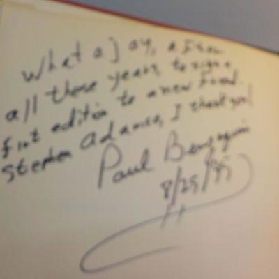 Signed "Holocaust!"  Boston Cocoanut Grove Fire by Paul Benzaquin (signed copy)