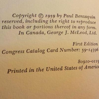 Signed "Holocaust!"  Boston Cocoanut Grove Fire by Paul Benzaquin (signed copy)