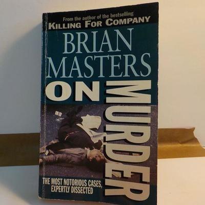 Signed " On Murder" by Brian Masters (signed copy)