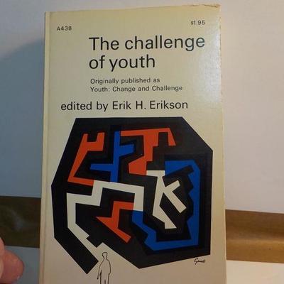 " The Challenge of Youth" by Erik Erikson. signed copy.
