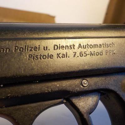 German Pistol demo 7.65 - Mod PPK. barrel blocked/no fire pin