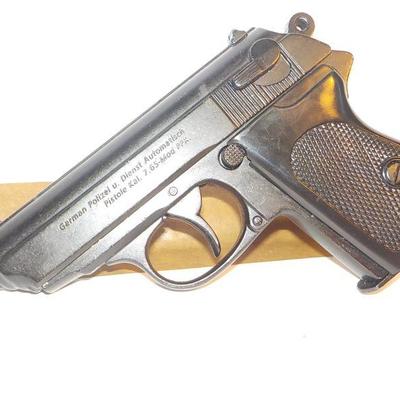 German Pistol demo 7.65 - Mod PPK. barrel blocked/no fire pin