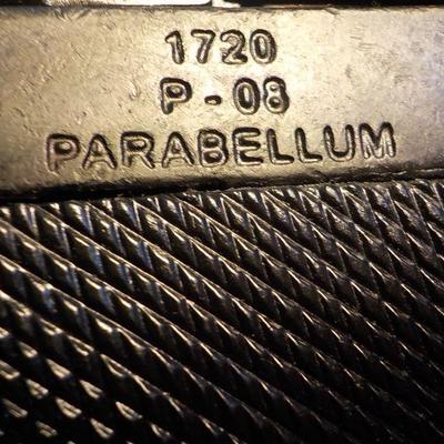 German 1720 / P-08 Parabellum Ruger style pistol/Non fire able.