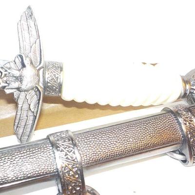 German WW2 officers dagger and saber.
