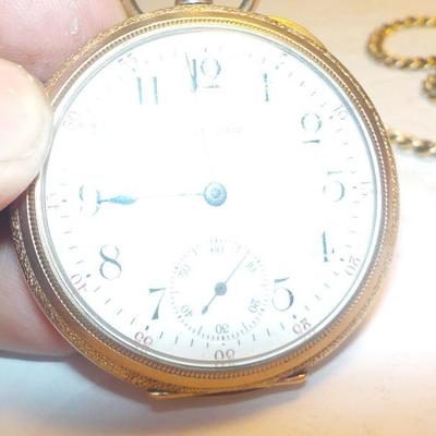 Waltham Gold pocket watch.