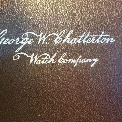 "george Chatterton " Lincoln Pocket Watch"