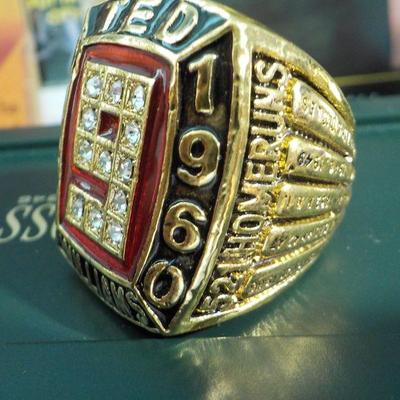 Reproduction of Ted Williams retire ring. 521 Home runs.