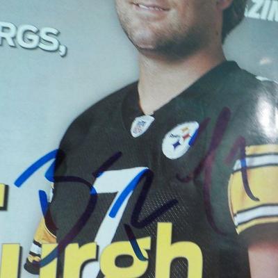Officially signed By Sidney Crosby and Ben Roethlisberger.