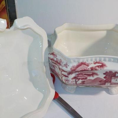 Spode Towers Soup Tureen.