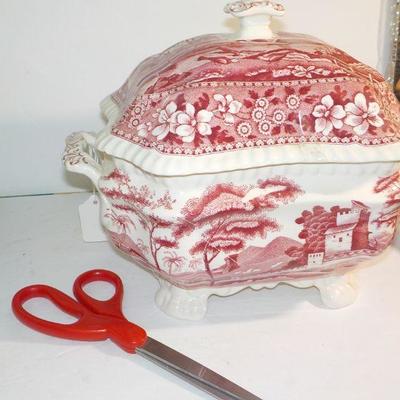 Spode Towers Soup Tureen.