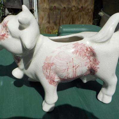 Vintage Cow  Creamer ," Royal Crownford Ironstone England."