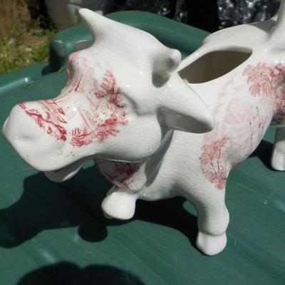 Vintage Cow  Creamer ," Royal Crownford Ironstone England."