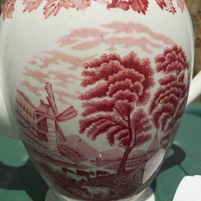 " Enoch Wood's English Scenery Tea Pot".