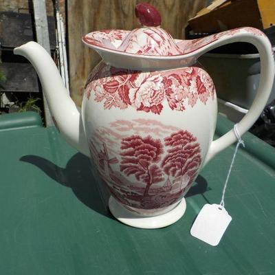 " Enoch Wood's English Scenery Tea Pot".