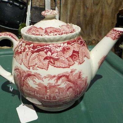 "Mason's Vista England Tea Pot"
