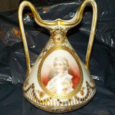 1800's late Nippon vase .