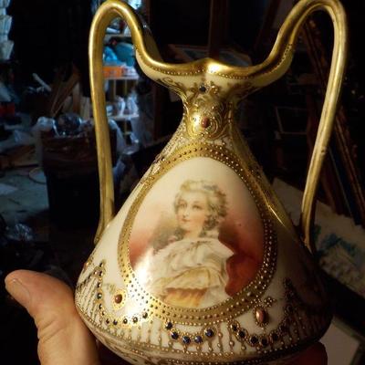 1800's late Nippon vase .