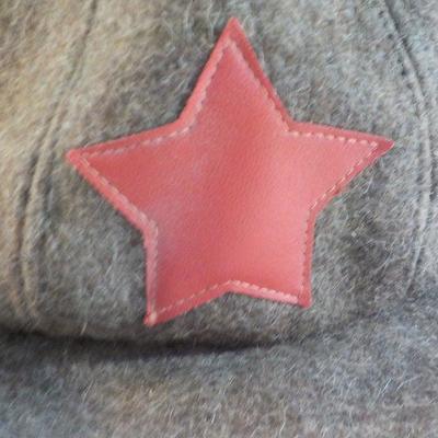 Russian Soldiers winter hat with ear covers.