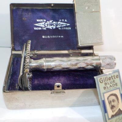 :" Vintage Bostonian Gillette Razo 1900's"