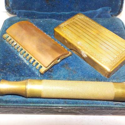 "Vintage Gillette Gold  Razor".. 