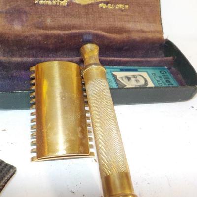 "Vintage Gillette Balanced razor" 1900's.