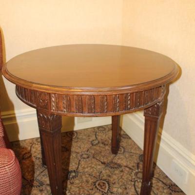 Vintage Tuscany Finish Wooden Side Table