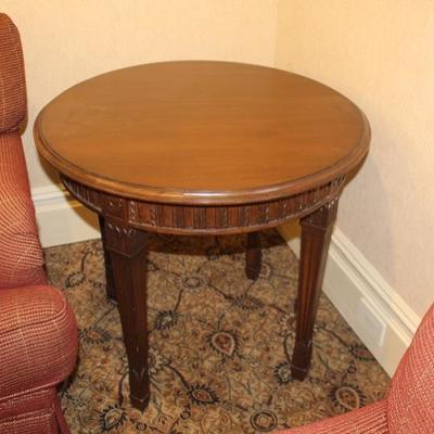Vintage Tuscany Finish Wooden Side Table