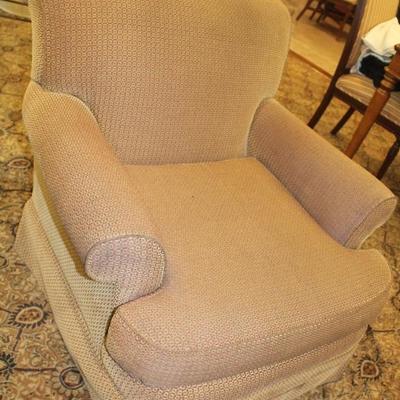 Upholstered Swivel Chair