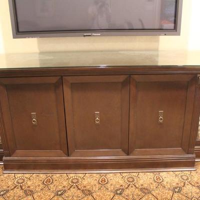 Custom Designed 100â€ Entertainment Unit Console
